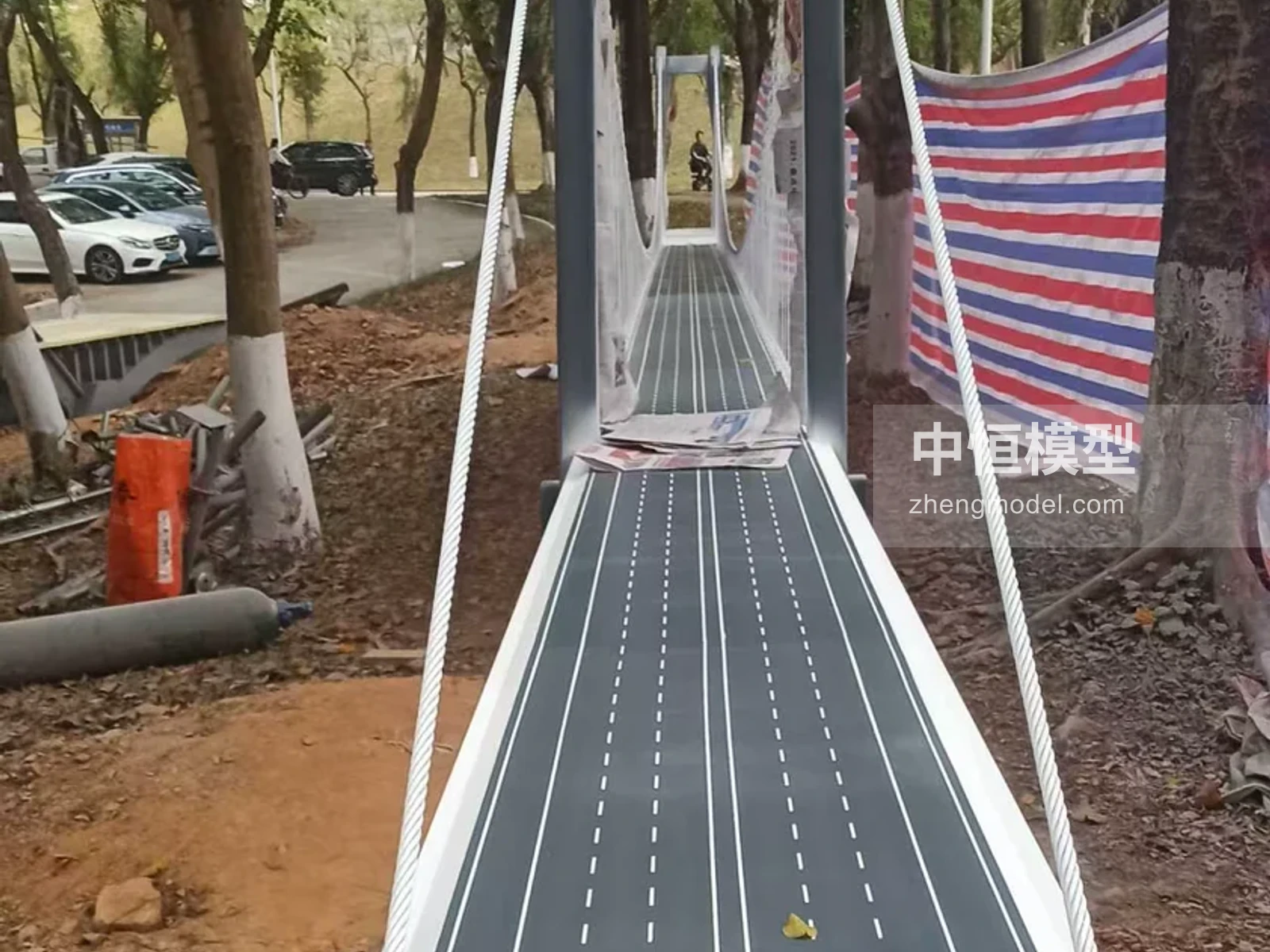 东莞理工学院悬索桥项目项目图片 2