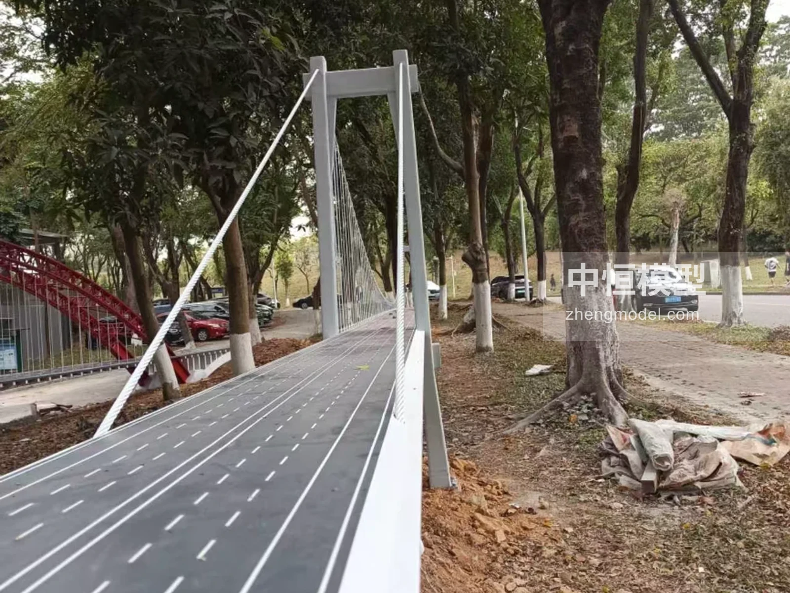 东莞理工学院悬索桥项目项目图片 3
